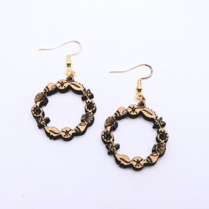 Seashell Hoop Earring