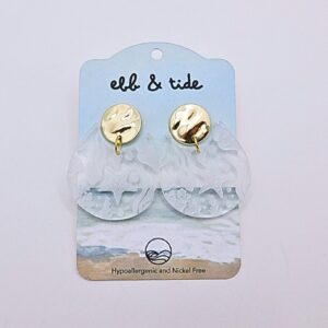 Clear Coastal Earring