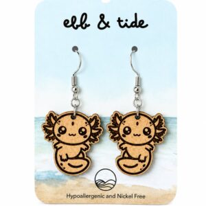 Axolotl Earrings