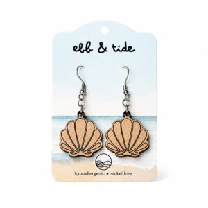 Natural Seashell Earrings