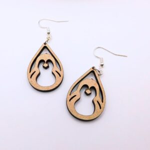 Penguin Earrings