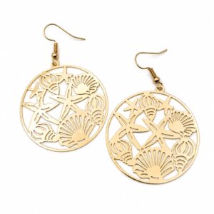 Golden Tide Earring