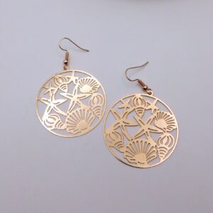Golden Tide Earring
